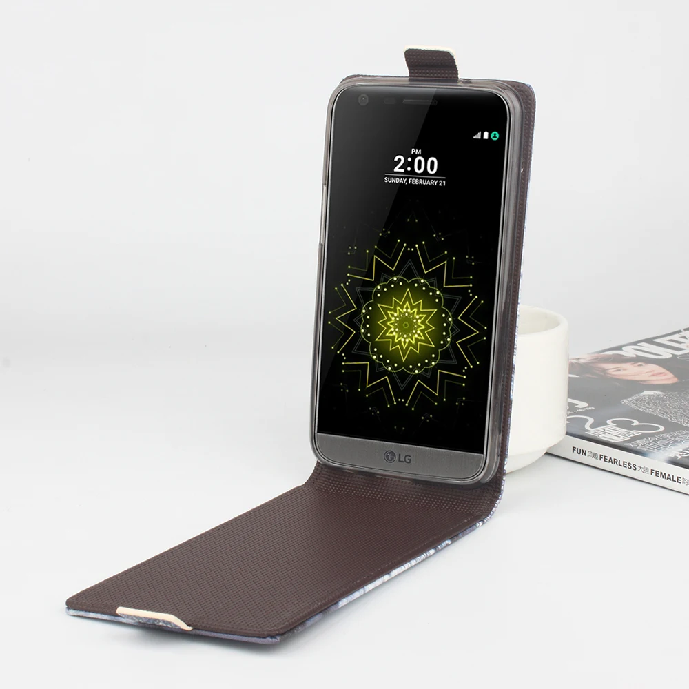 

Cover for LG LV5 Case Girls Butterfly Pattern Vertical For LG G2 D820 G4 Plus X Power Wallet type mobile phone leather case