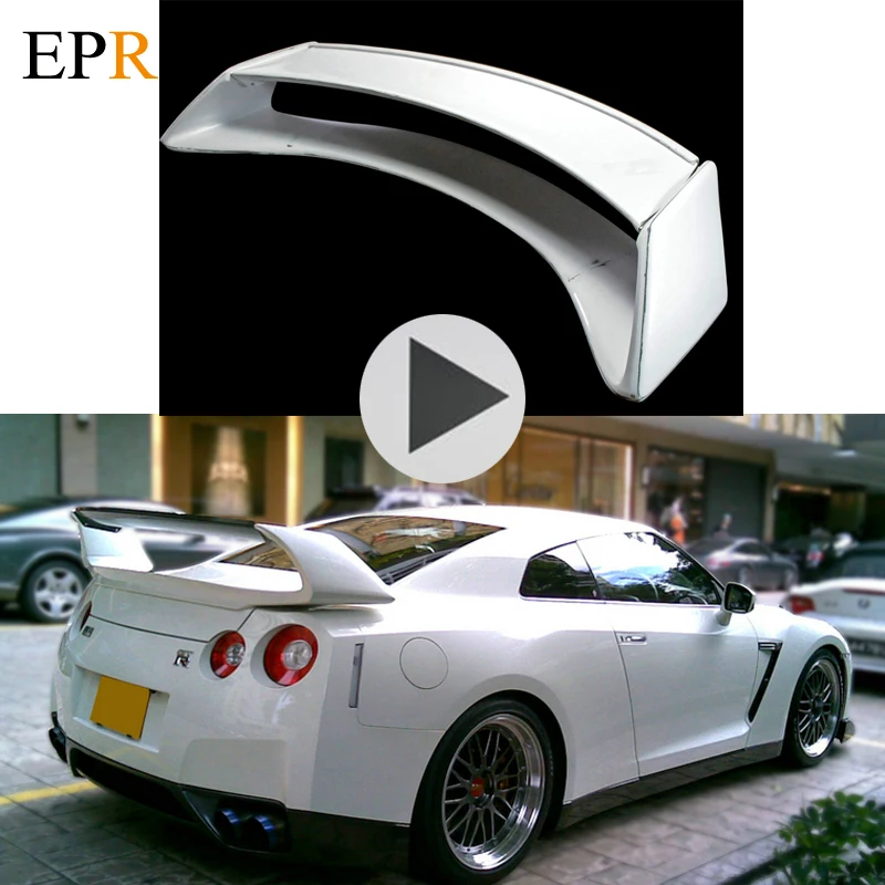 Автомобильные аксессуары R35 GTR задний спойлер FRP стекловолокно автомобильный