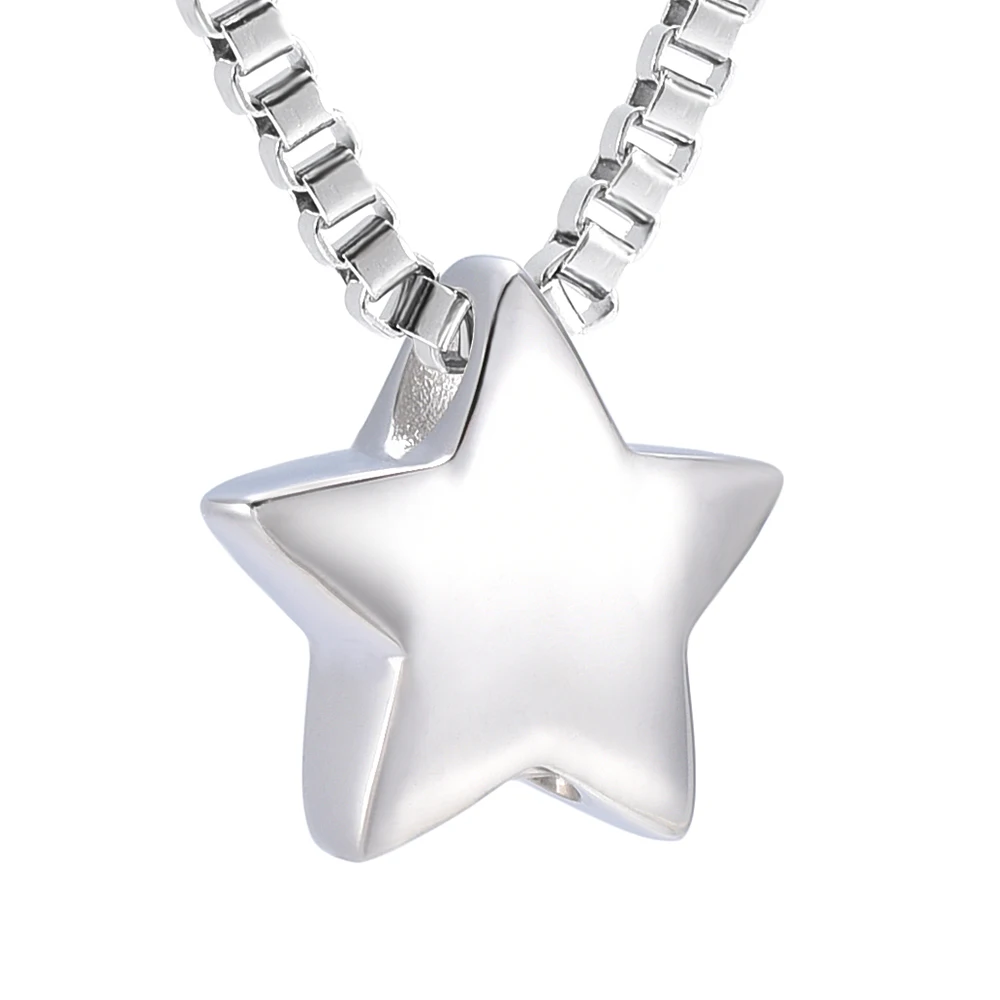Cremation Urn Pendant Lovely Shining Little Star Keepsake Fa