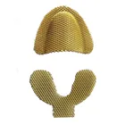 12 шт.6 пар, металлическая Palatal армирующая сетка для протезов, верхний + нижний Стоматологический материал, стоматологические инструменты