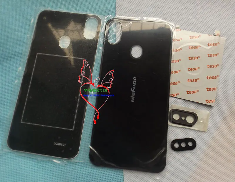 Оригинальная Крышка батарейного отсека Ulefone X задний корпус с объективом камеры и