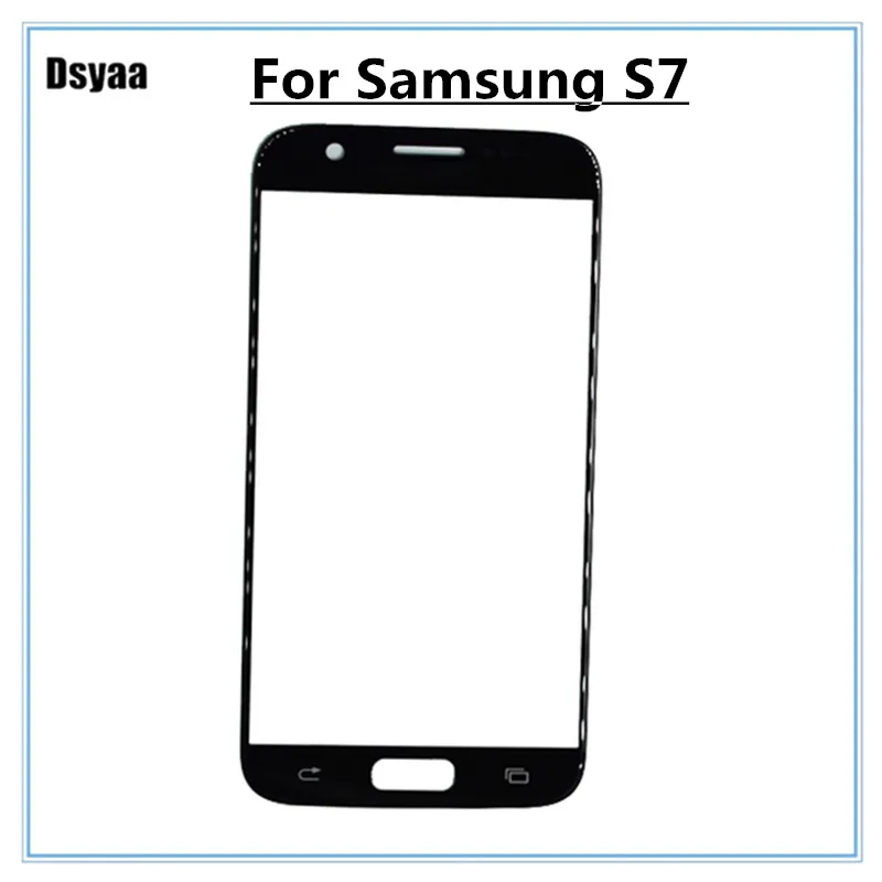 5 1 дюйма для Samsung Galaxy S7 G930 G930L G930M G930D G930F сенсорный экран передний стеклянный