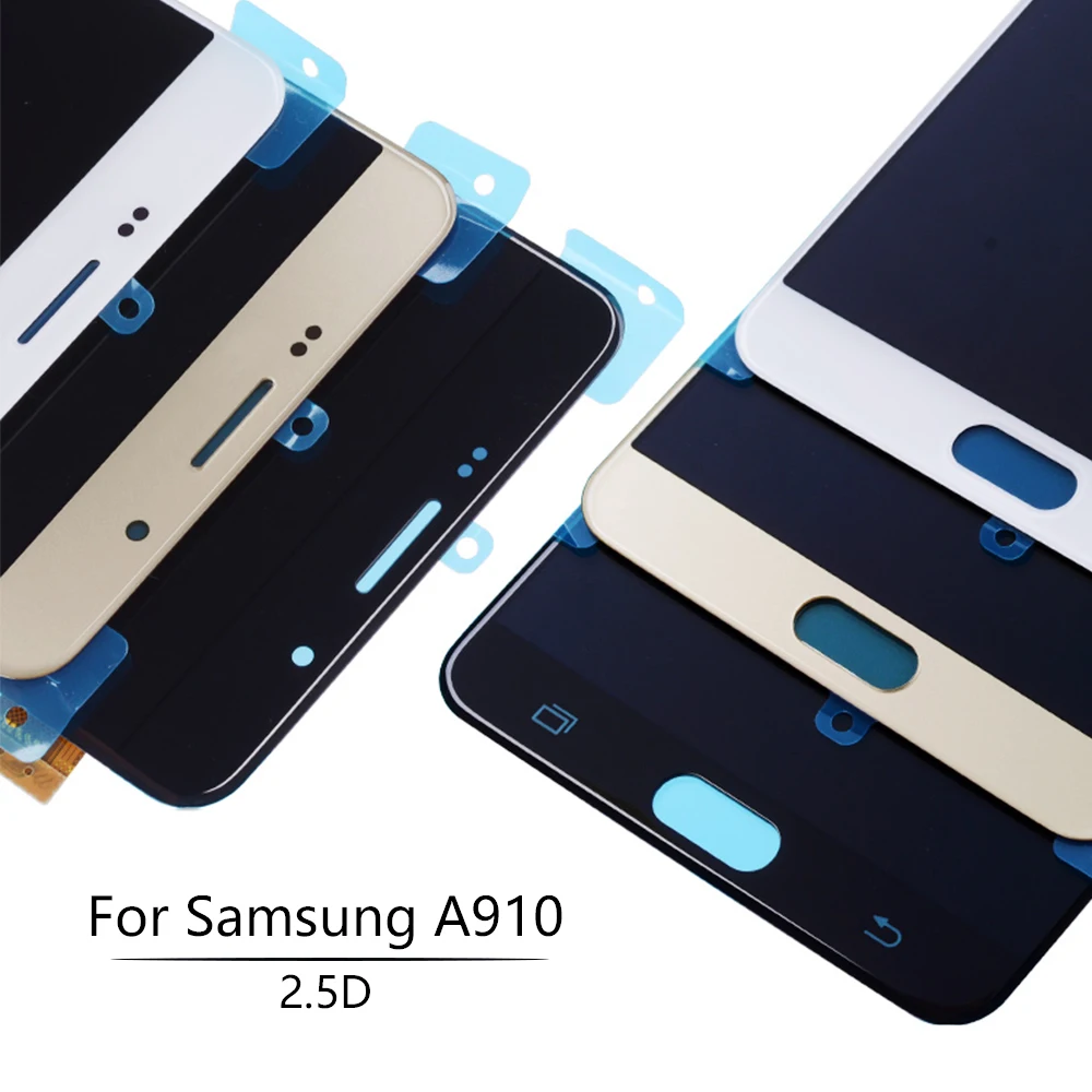 ЖК дисплей 6 0 дюйма Super AMOLED для SAMSUNG A910 сенсорный экран Galaxy A9 Pro 2016 LCD A9100 A910F