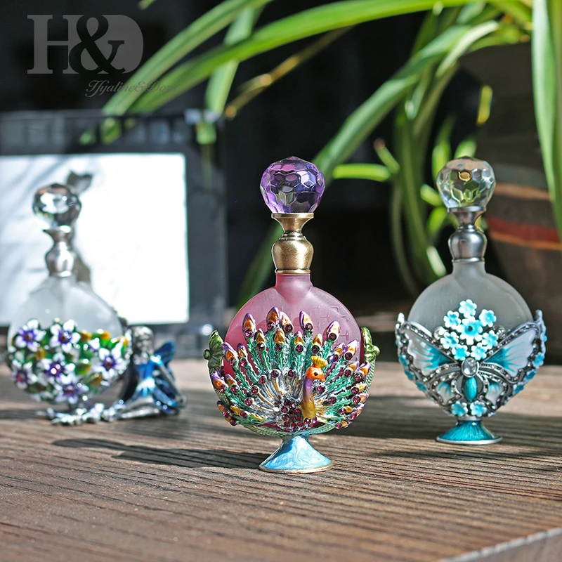 H &amp D декоративные парфюмерные бутылочки пустые многоразовые стеклянные бутылки