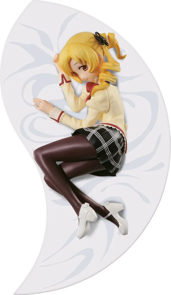Японская Оригинальная фигурка аниме 120 мм Puella Magi Madoka Magica Tomoe Mami lying ver