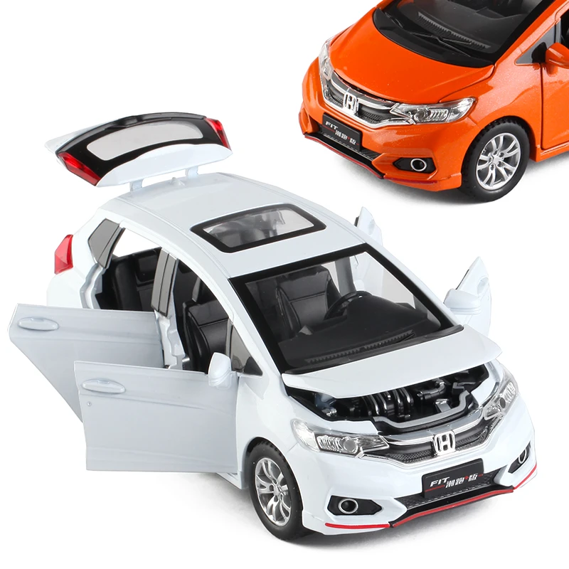 1:32 Honda Fit литье под давлением модель автомобиля детские игрушки коллекция
