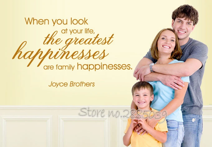 Наклейки на стену горячая Распродажа Home котировки когда вы смотрите свою жизнь...