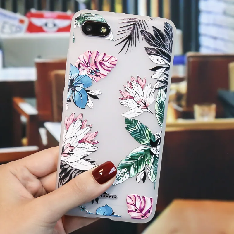 M03 3D рельеф для Xiaomi mi A3 Red mi 6A 7A 8A 6 7 8 Pro Note 6, 7, 8, 8T Pro Чехол с цветочным принтом Мягкий силиконовый чехол - Цвет: M03
