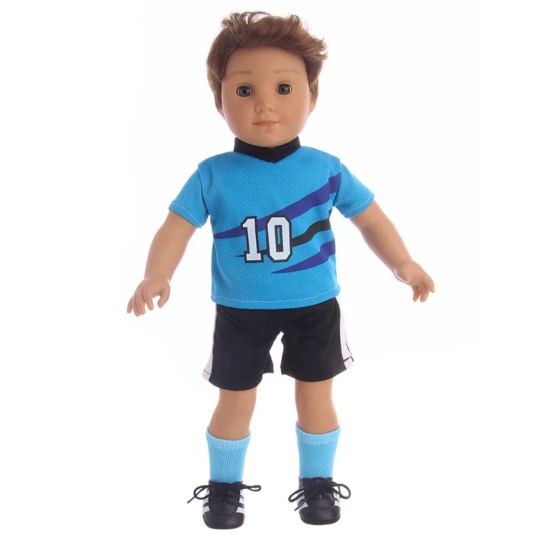 Flta новый футбольный игрок спортивная одежда подходит 43 см или 18 &quotЛоган кукла