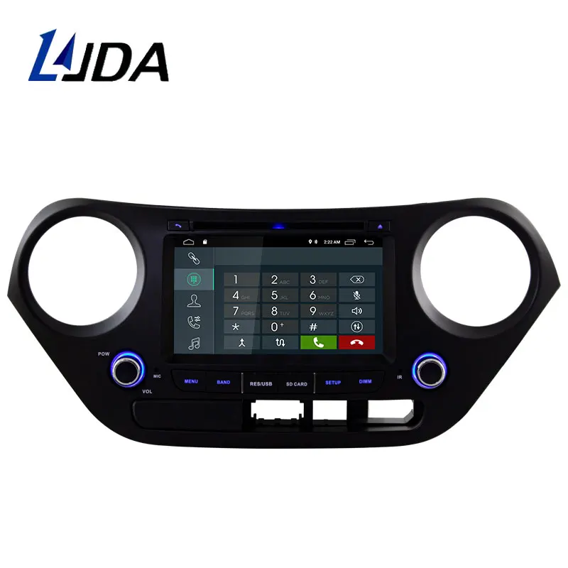 DSP Carplay Android 10 машинный dvd проигрыватель для Hyundai I10 I 2013 автомобильный