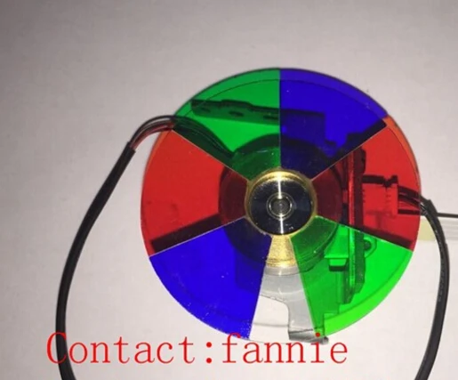 Цветное колесо проектора для BenQ W100 7 сегментов 46 мм (17S790A010)|wheels for|wheel colorwheels wheel |