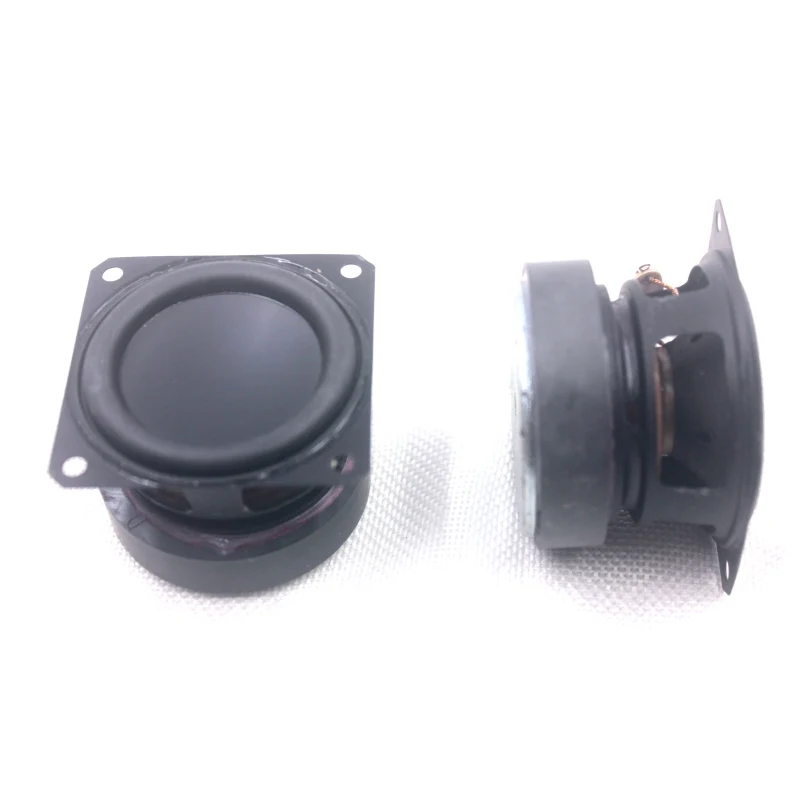 2 шт. HIFI 2 дюйма 4 Ом 10 Вт аудио динамик полный диапазон громкий динамик DIY Мини стерео аксессуары мультимедийный динамик