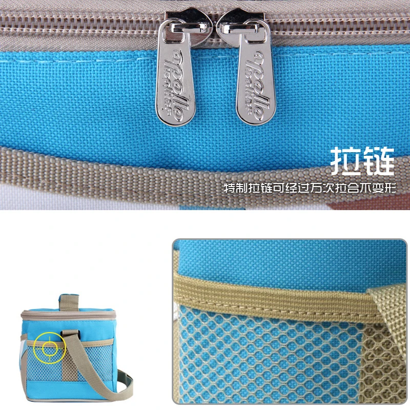 Изолированная Термосумка Apollo сумка кулер Портативный Ланч бокс для льда из