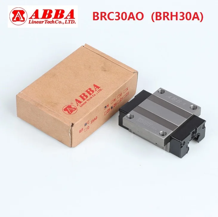 2 шт. оригинальный Тайвань ABBA BRC30AO/BRH30A линейный фланцевый блок каретки