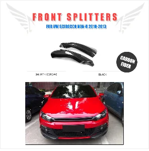 Задний багажник из углеродного волокна, крыша, спойлер, крыло для Volkswagen VW Scirocco, стандартный автомобиль, не R 2008-2013 FRP, неокрашенный