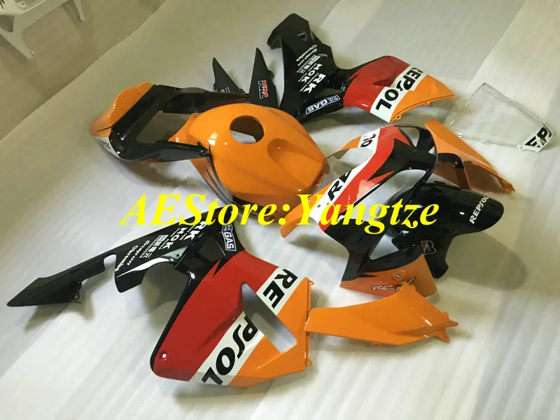 Комплект обтекателей для мотоцикла под заказ CBR600RR 03 04 CBR600 F5 2003 2004 Красный Черный