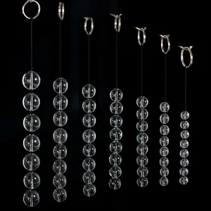 Хрустальные стеклянные шарики уретра, анальные шарики для стимуляции женской мастурбации, анальные секс-игрушки, альтернативные быстросъемные инструменты