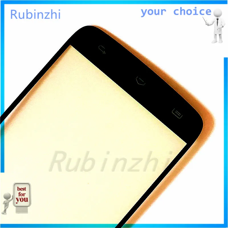 RUBINZHI мобильный телефон сенсорный экран дигитайзер сенсор для HOMTOM HT6 замена