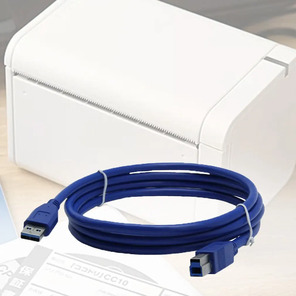 Сверхскоростной USB 3 0 тип A Мужской к B кабель для принтеров/сканеров метра|Кабели