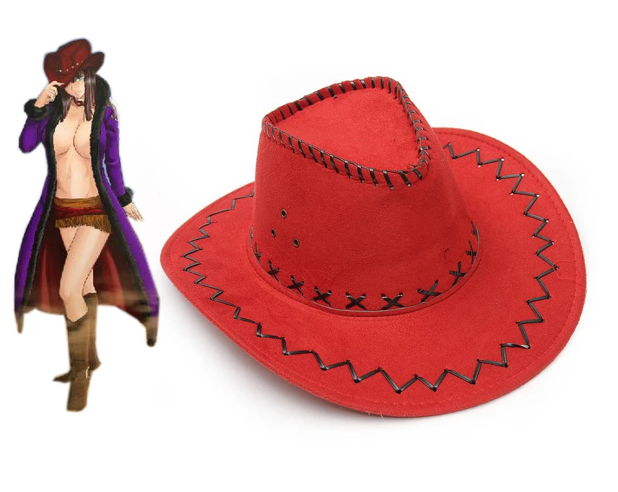 Один кусок Нико Робин два года назад Косплей West Cowboy шляпа Кепка японского аниме
