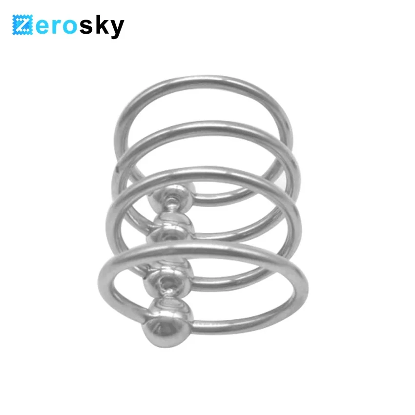 Кольцо для пениса из нержавеющей стали 3/4 растяжка задержки металлическое кольцо