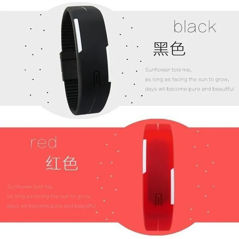 Цифровые часы повседневные силиконовые спортивные наручные для йоги детские