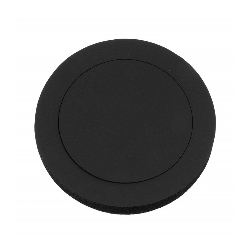 4pcs 6.5inch Pad Cotton Car Speaker Ring Sound Insulation Accessories Auto Audio Soundproof Door Trim Self Adhesive Bass