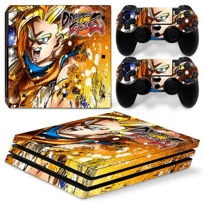 Чехол на весь корпус для консоли PS4 Pro и контроллеров геймпад Защитная Наклейка