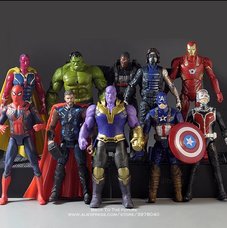 Disney Marvel Мстители Халк Железный человек Капитан Америка паук танос видение Сокол