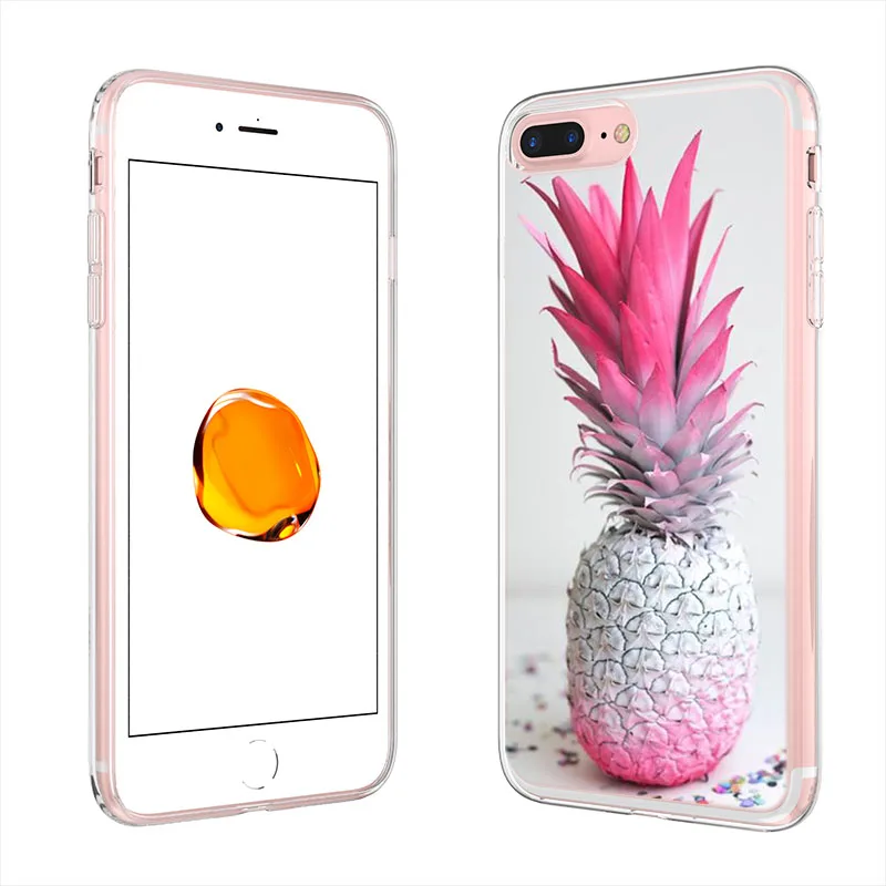 KISSCASE ананас ТПУ ультра тонкий чехол для телефона Redmi 5plus Note 4X Мягкий силиконовый