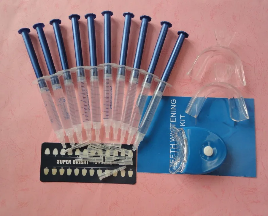 Светодиодные лампы набор для отбеливания зубов комплект геля clareador dental | Красота
