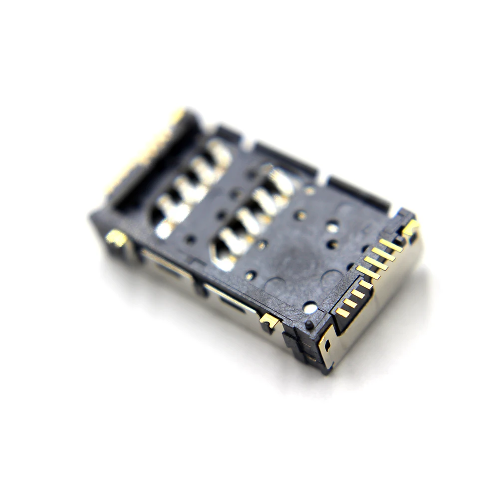 Разъем micro connector для Sony Xperia ST21 держатель считывателя sim-карт слот-гнездо разъем