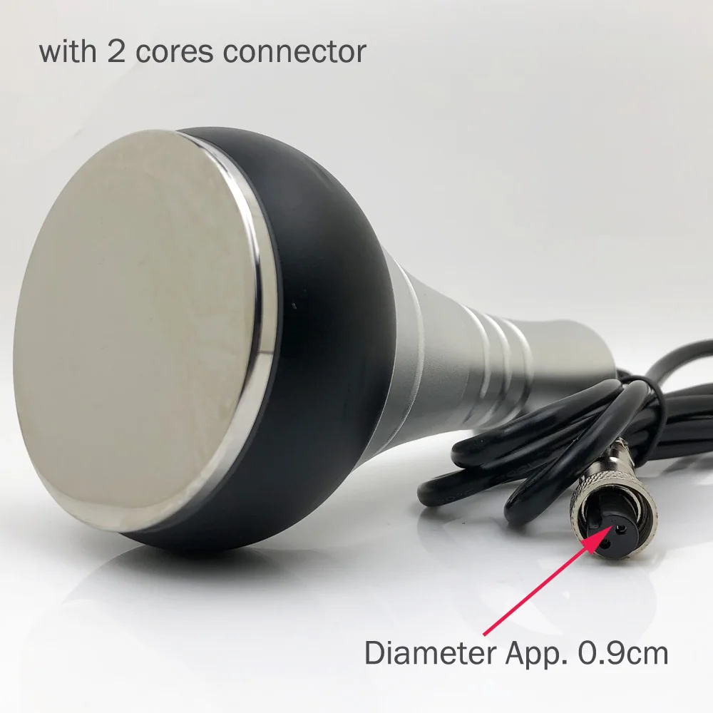 2 cores 0.9cm 40K Ультра звуковая кавитационная палочка для тела ультразвук для похудения кавитационная машина супер звуковой массаж тела потеря веса аксессуары - Цвет: 2 cores 0.9cm