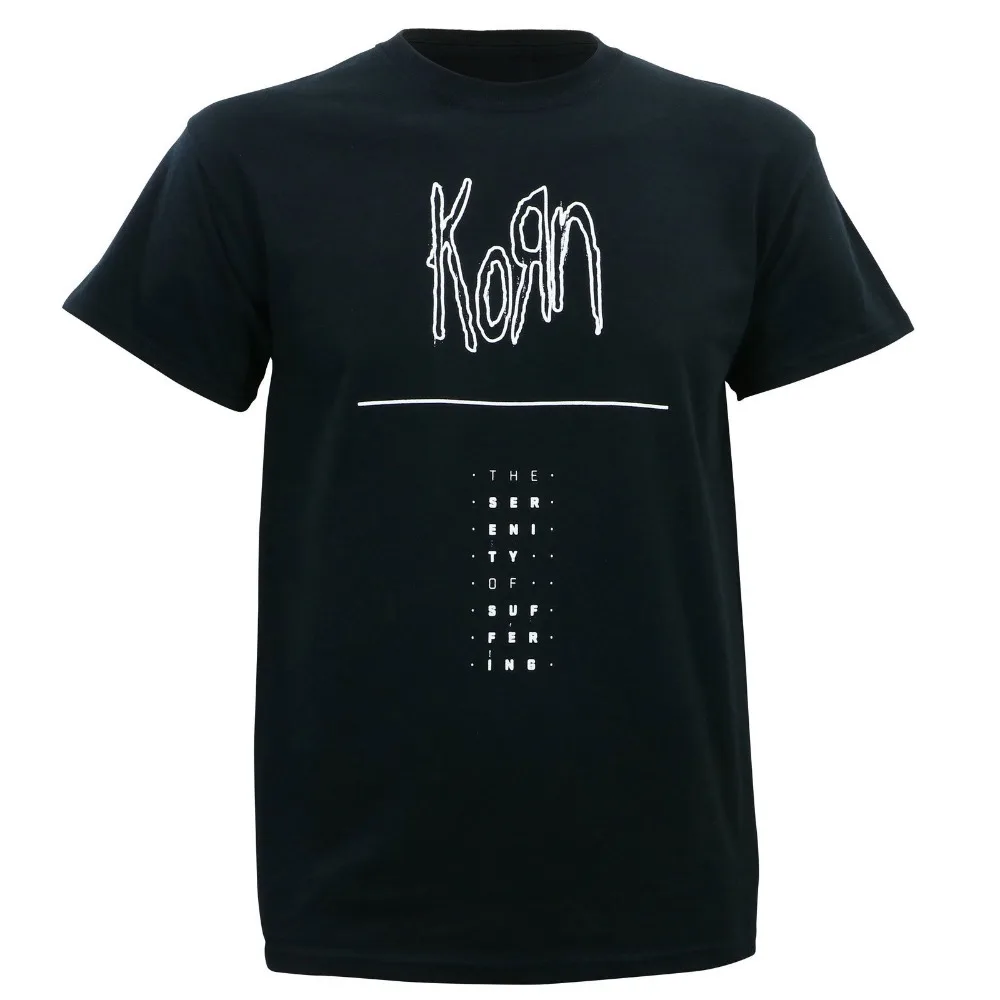 2019 Новая модная женская аутентичная футболка KORN Loner Divder The Serenity of Suffering S 2XL новая