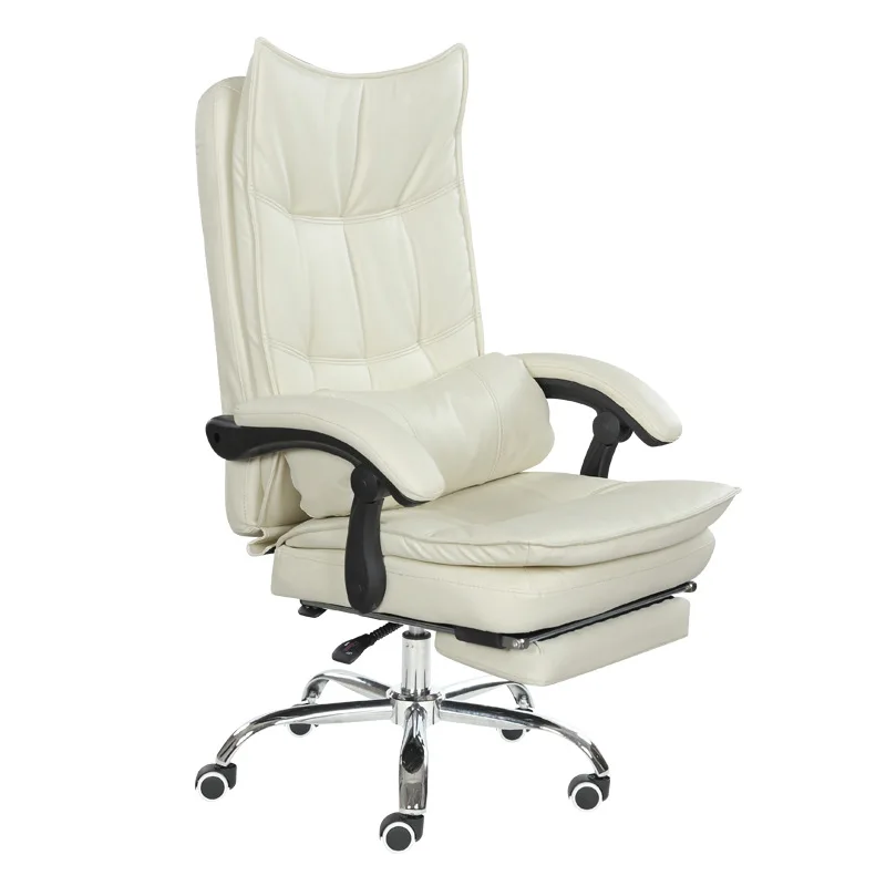 Lunch Break Reclining Office Chair Beauty Salons Lifted Swivel Thicken Cushion Multifunction Computer Five-star Feet | Мебель