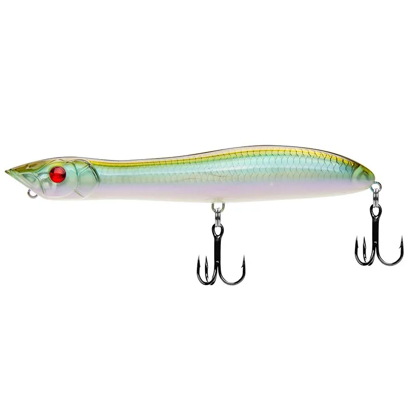 Ufishing Topwater приманка поппер для рыбалки приманка 26 г 13 см 3 D красные глаза рыболовные воблеры новые Isca искусственные тройные Крючки Peche Leurre