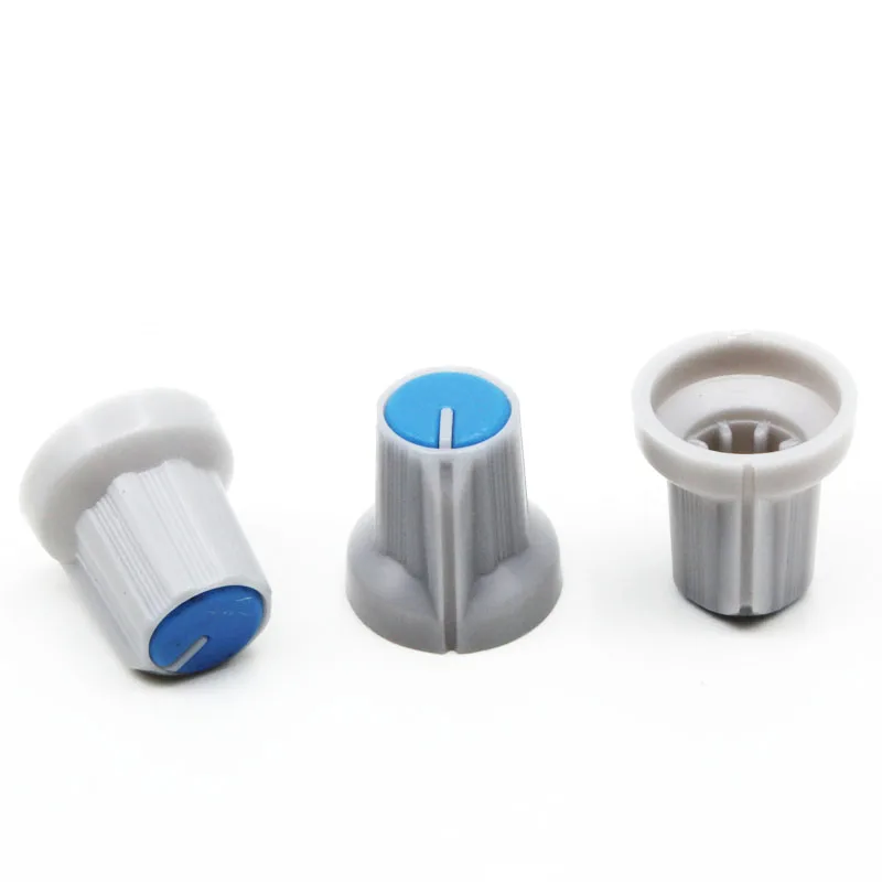 500 шт. монтажное отверстие для ручки потенциометра высокое качество пластик