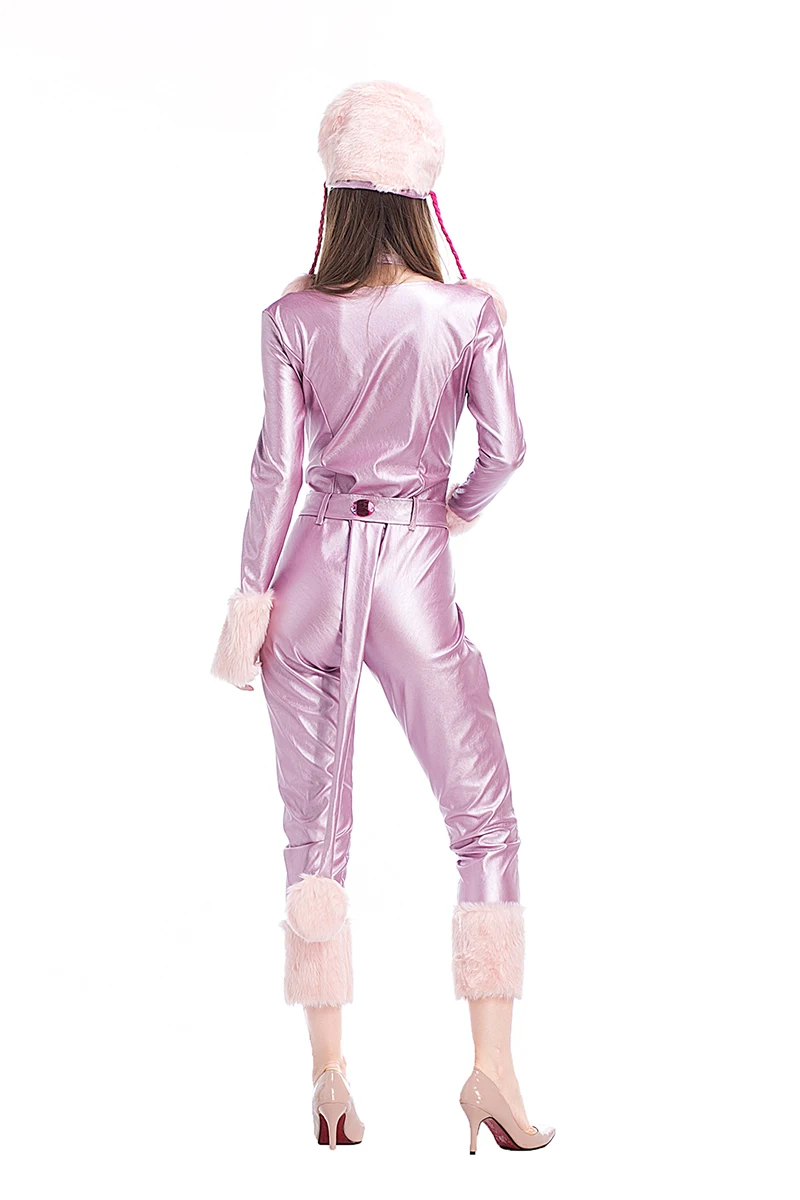 Женский костюм для взрослых сексуальный Рождественский кота зимний нарядный