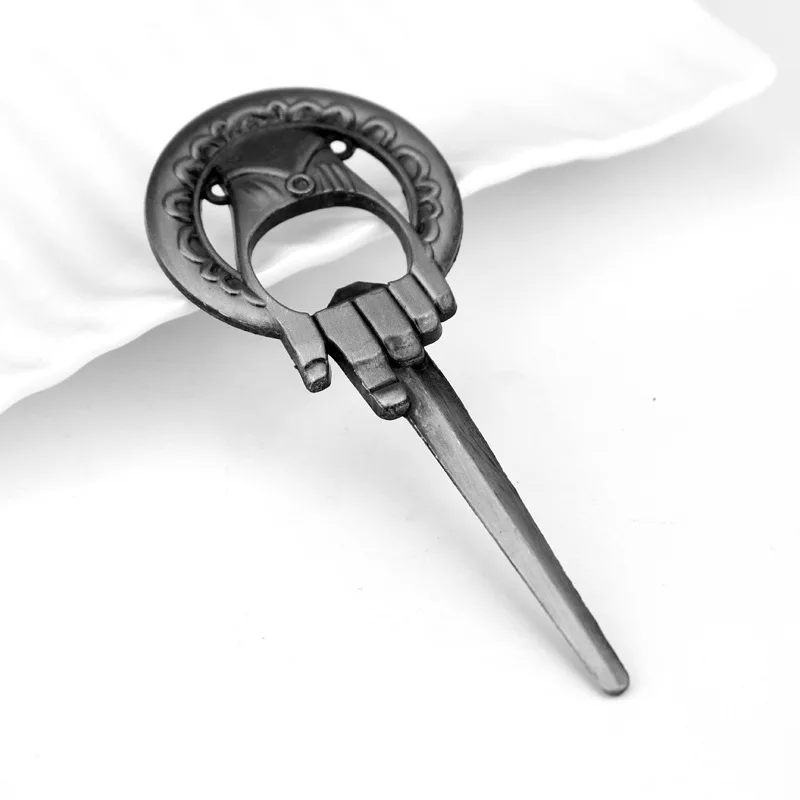 Игра престолов рука короля бронзовая серебряная металлическая открывалка для