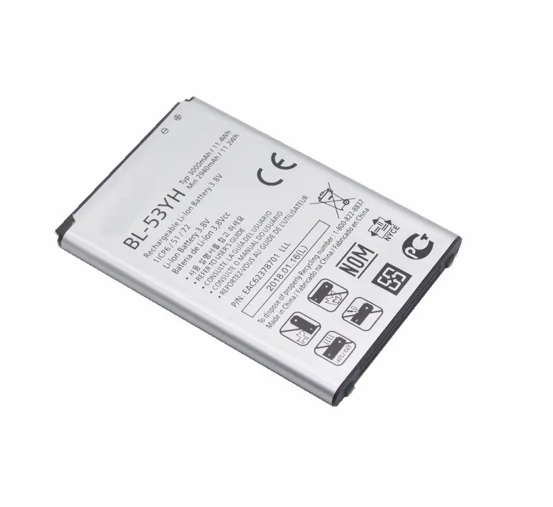 Сменный аккумулятор для LG G3 F400 F400K F460 F470 D830 D850 VS985 D851 D852 D855 D857 D858 D859 LS990 3000 мАч 1