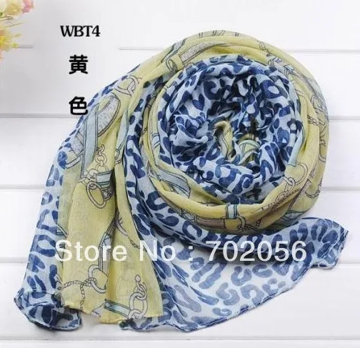 Вуаль Леопардовый пляжный саронг Шаль Шарф обертывания 180*100 см Смешанные цвета 10