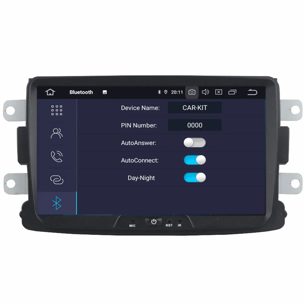 COIKA 8 &quotAndroid 9 0 Система Автомобильный приемник GPS радио для Renault Duster Sandero Logan Lada Dacia