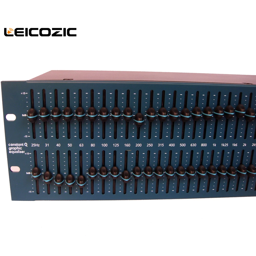 Leicozic FCS 966 опал графический эквалайзер Эквалайзер постоянный Q Двойной эквалайзер 31 полосный эквалайзер стерео графический эквалайзер Pro аудио система