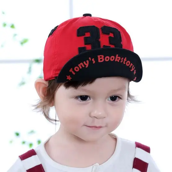 Новинка 2017 года детская бейсбольная шляпа с буквенным принтом для мальчиков и