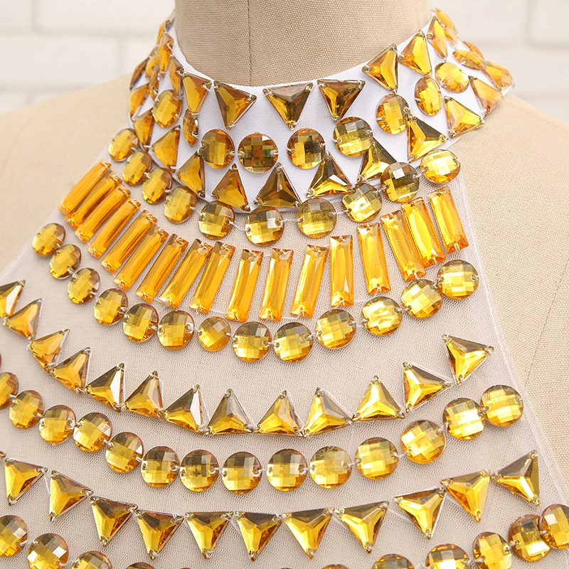 Белое и Золотое платье для выпускного вечера русалки 2018 высокий ворот Лори