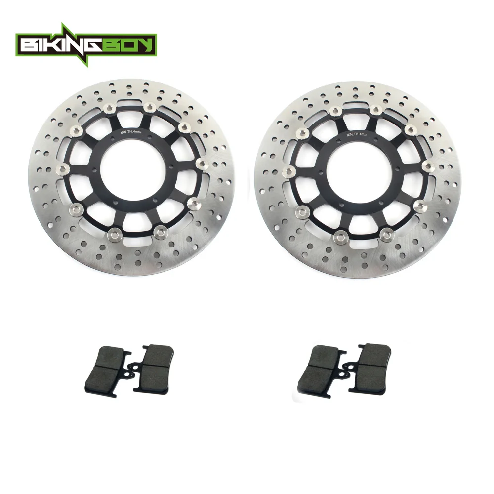 BIKINGBOY для Honda CB 900 F Hornet/919 2002 2003 2004 2005 2006 02-06 плавающий полный комплект передних