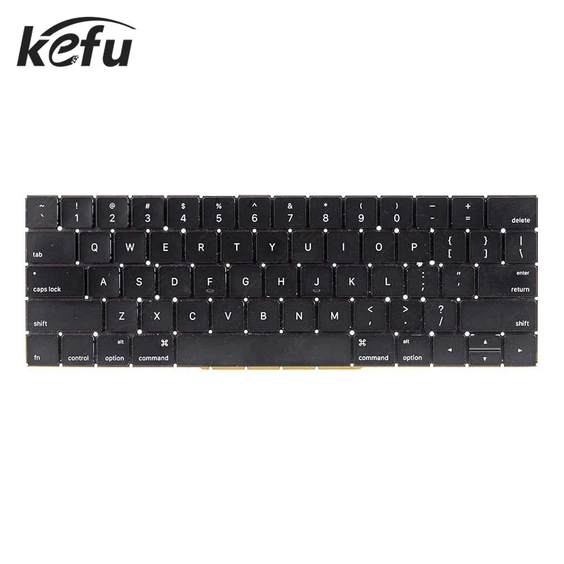 KEFU Подлинная 2016 2017 года США клавиатура для Apple Macbook Pro 15 дюймов A1707 1707 американская