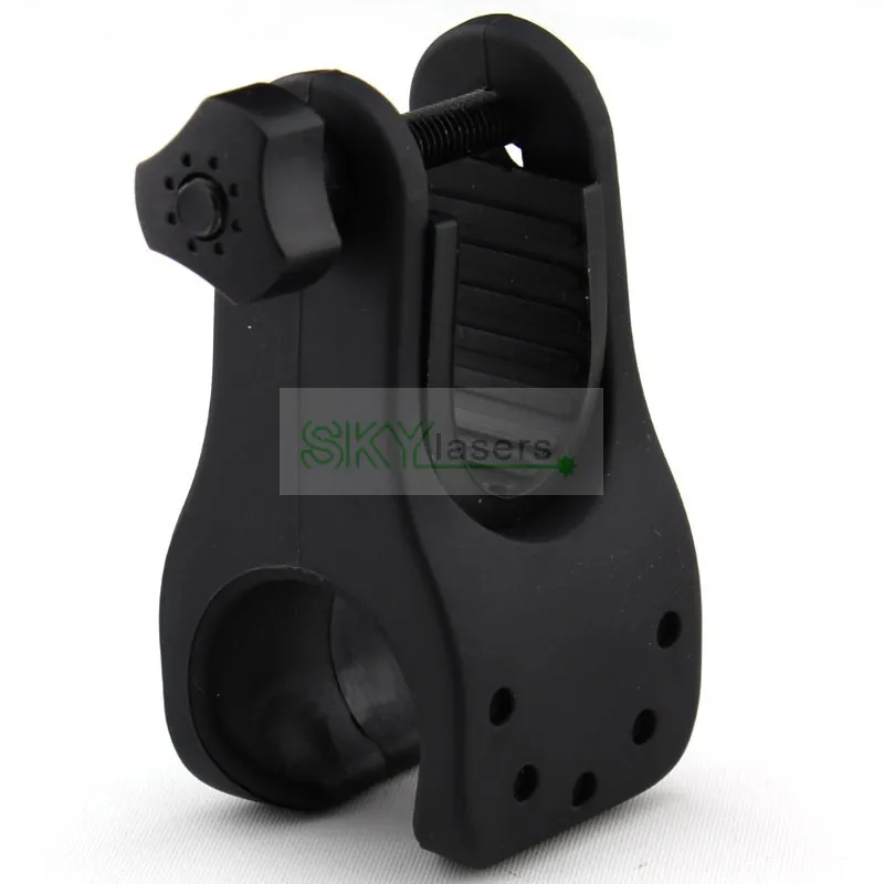 Черный велосипедный передний фонарь с зажимом для фонарика|bracket holder|bracket bikebracket