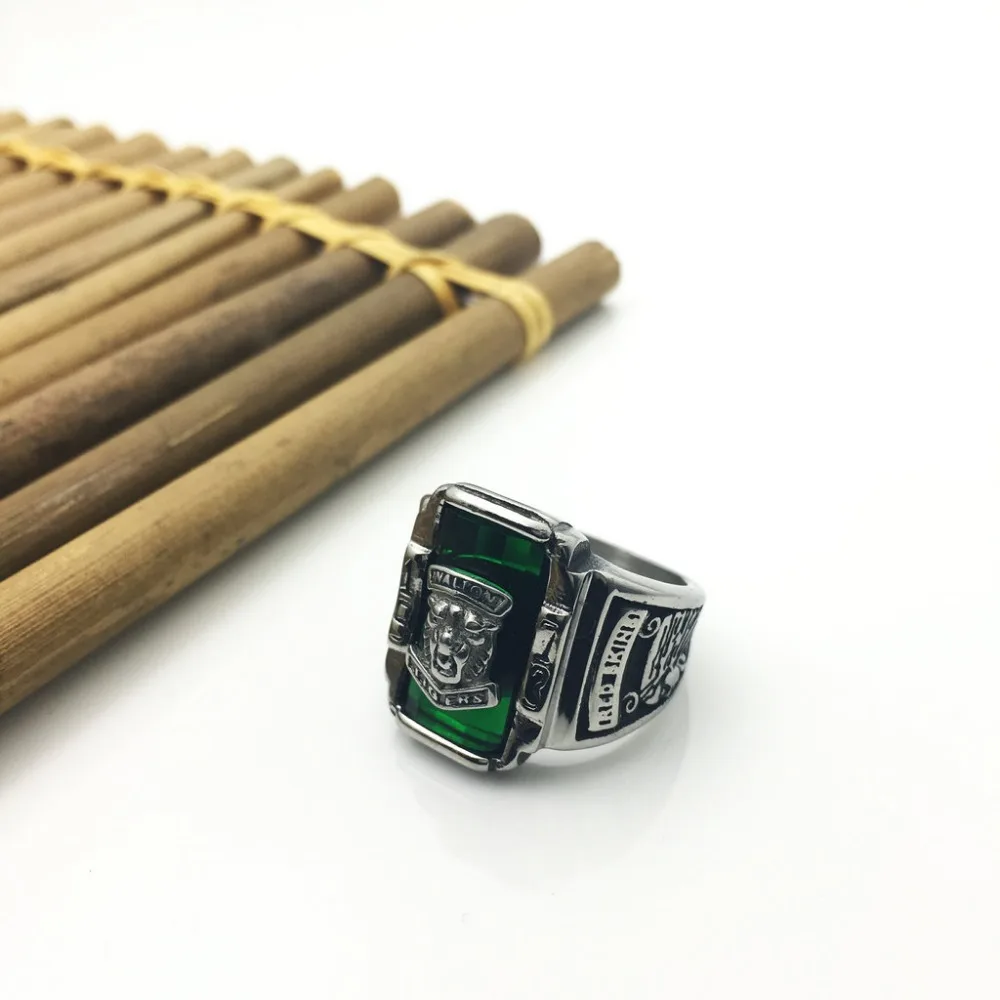 Мужское кольцо с головой тигра из нержавеющей стали 1973 памятное сша 7 12 #|Кольца| |