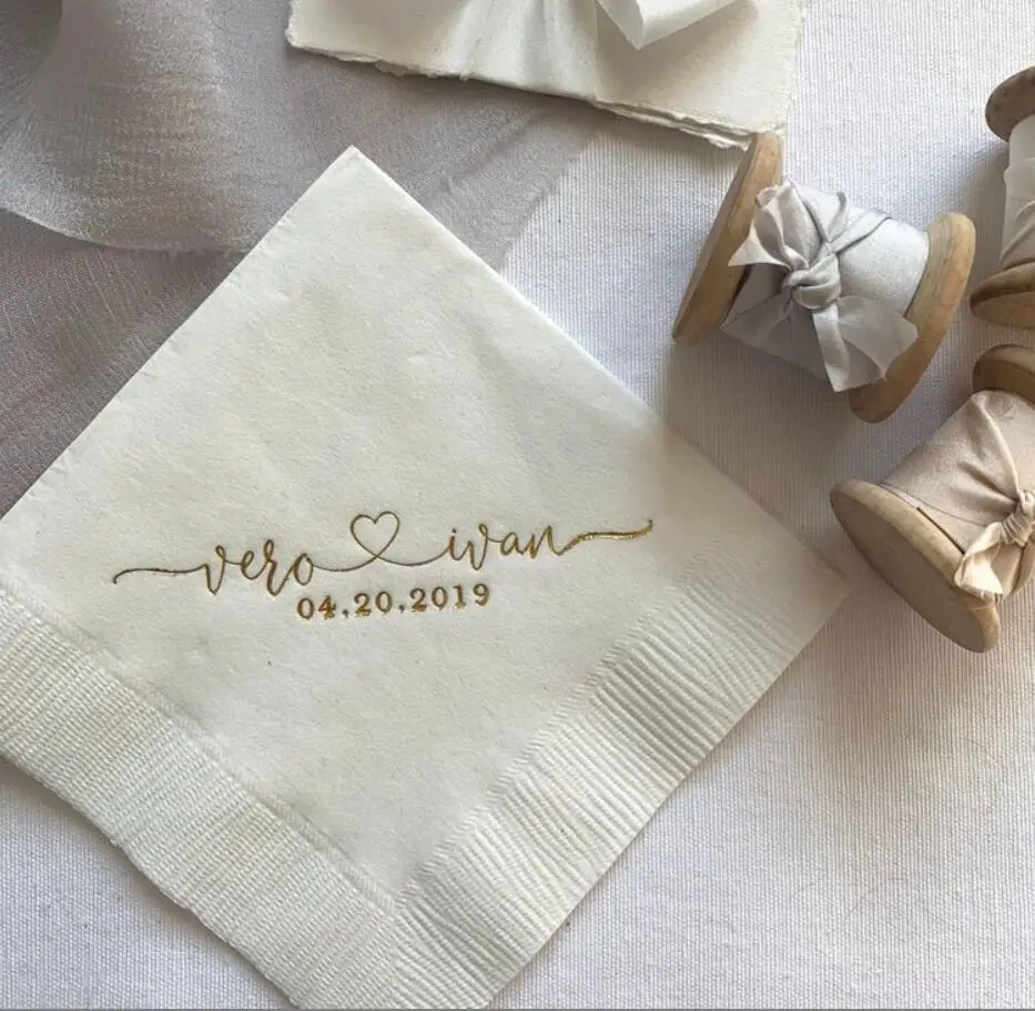 На заказ 25 шт. салфетки с монограммой для свадебного ужина, салфетки для напитков, персонализированные салфетки, свадебные сувениры в деревенском стиле